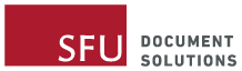 SFU Document Solutions logo